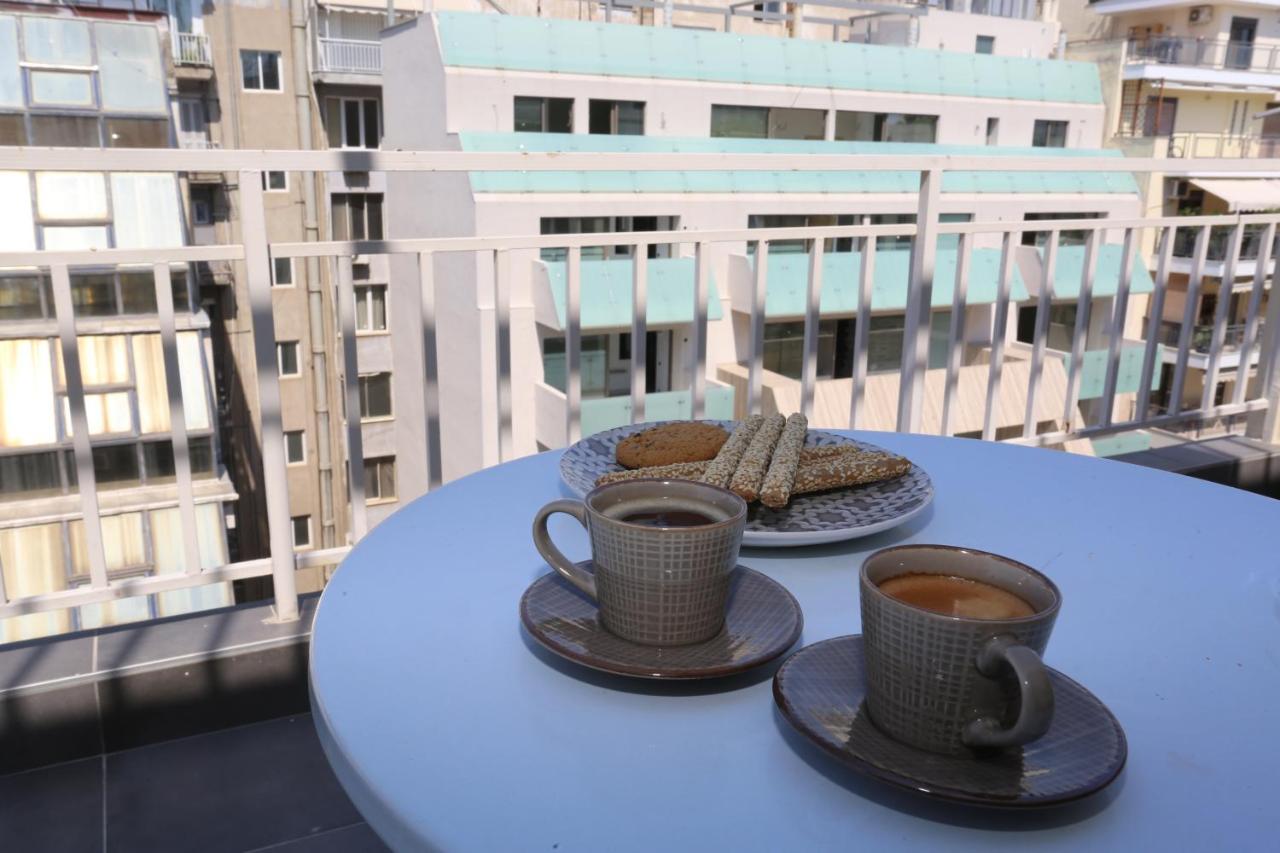 Downtown Seaside Suites เทสซาโลนิกิ ภายนอก รูปภาพ